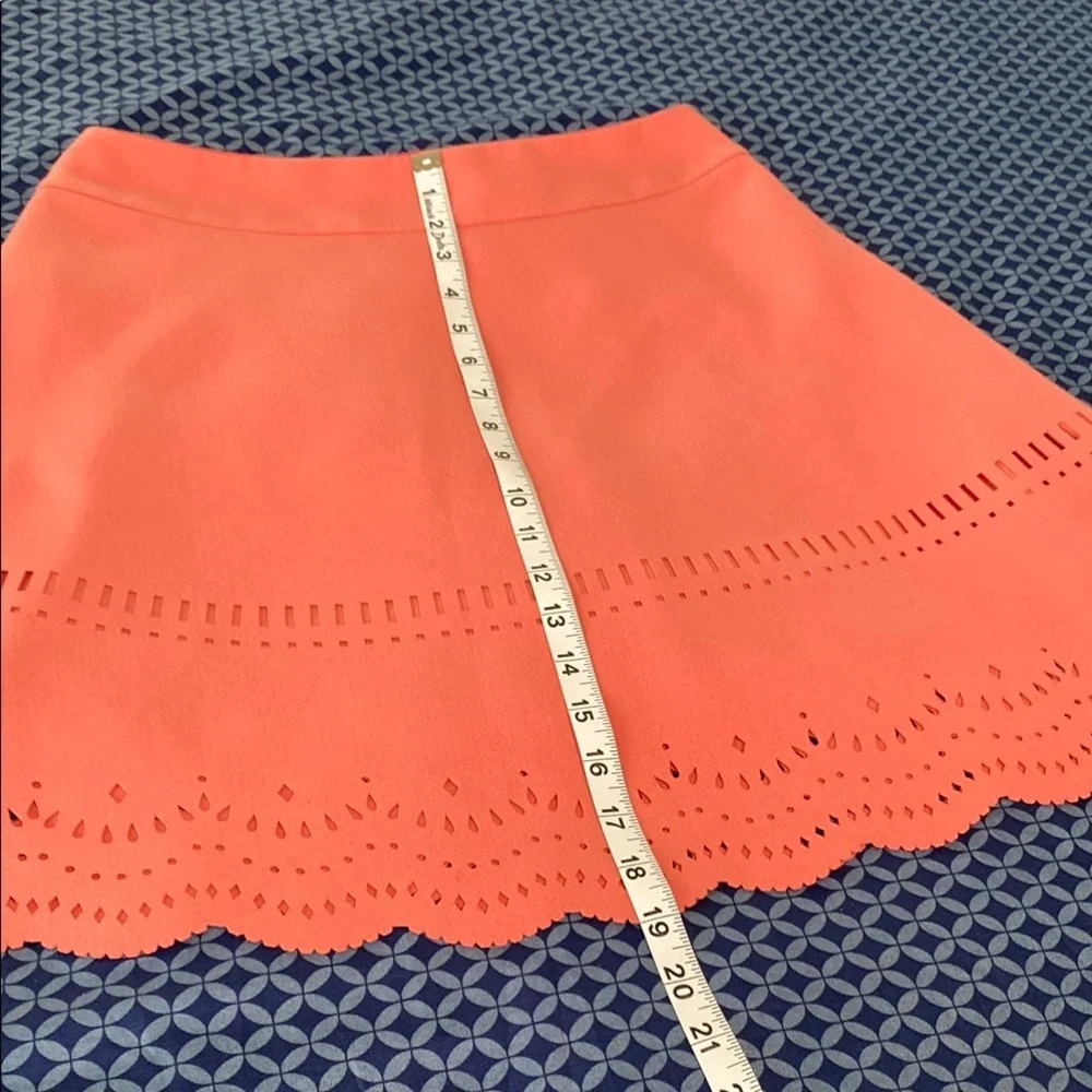 LOFT Pink Embellished A-Line Mini Skirt Resort Wear